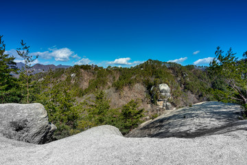 昇仙峡　白砂山