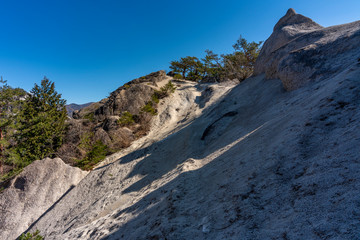 昇仙峡　白砂山