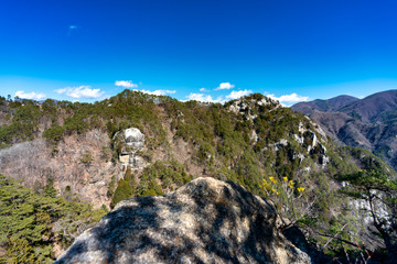昇仙峡の山々