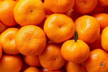 Fresh and Ripe oranges, Fruit photo.