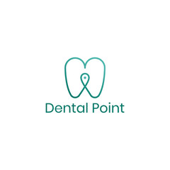 dental point logo design template