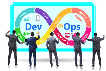 DevOps software development IT concept