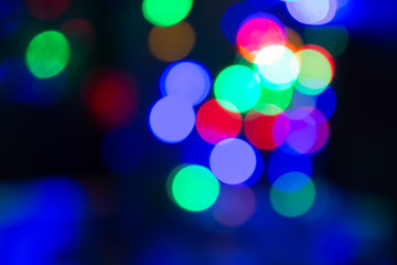 abstract christmas lights background