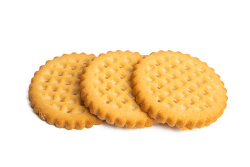 butter cookies isolated