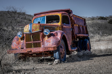 Rusty Ford Truck
