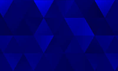 abstract blue low poly background, crystal or diamond concept, can be used for news headline, wallpaper, flyer, sport background. - Powered by Adobe