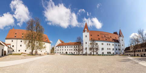 Fototapeta na wymiar New castle in Ingolstadt, Germany