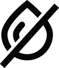 Trans fat icon, vector illustration