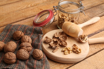 delicious walnut nuts if peel