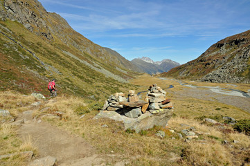 franz-senn-weg im stubaital