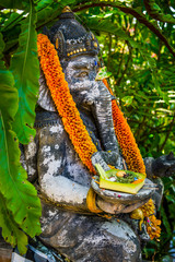 Traditionelle Ganesha-Elefantenfigur auf Bali, Indonesien