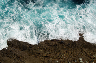  sea waves and rocks