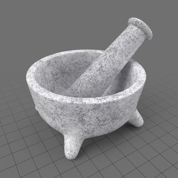 Mortar and pestle