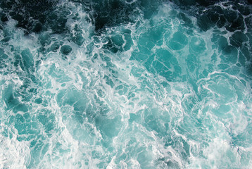 Background of aqua sea water