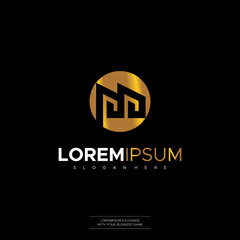 Logo design P PP Letter Design vector for construction, home, real estate, building, property