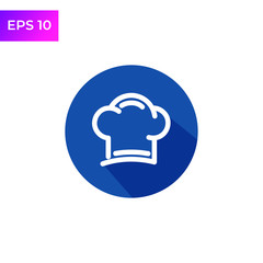 Chef Hat icon template color editable. Kitchen simple icons. Bakery Chef symbol logo vector sign isolated on white background illustration for graphic and web design.