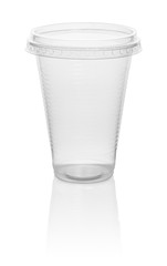 plastic transparent disposable cup