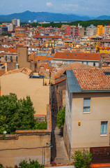 Girona city in Catalonia, Spain