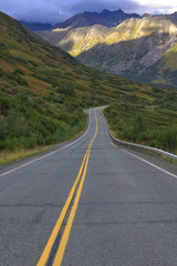 Hatcher Pass In the Talkeetna Mountains of Alaska