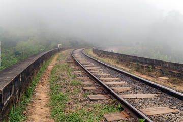 Fototapeta na wymiar Sri Lanka Railway