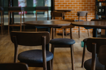 Chair Interior of a modern restaurant or bar