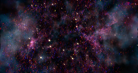 Digital space world 3d data earth background