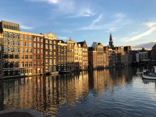 canal in amsterdam