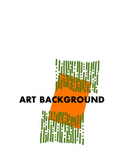 Abstract background. Minimalistic cover design. Book cover. Notebook cover. Hand drawn elements.