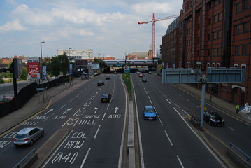 traffic on highway