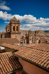 Fototapeta na wymiar Cityscape of Cusco, Peru, South America