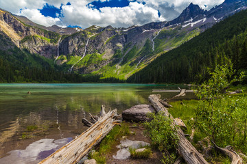 Avalanche Lake in Glacier National Park