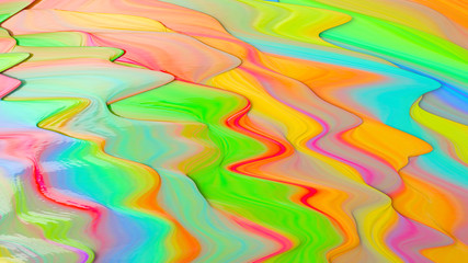 Abstract acrylic color liquid background. Multicolor  background. Watercolor paint wave abstract background. Template for Childrens Events