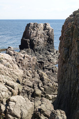 Felsen am Kullaberg in Schweden