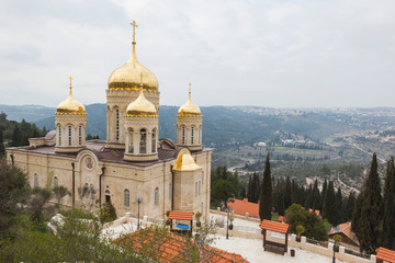 Russian Orthodox Gorny convent monastery, Ein-Karem, Israel