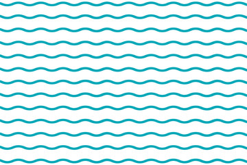 Blue wave pattern