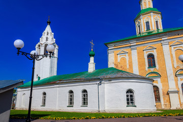 Church of St. George in Vladimir, Russia. Golden ring of Russia.