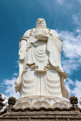 Giant Buddha statue in the temple complex