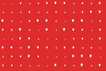 Cute Valentine hearts seamless pattern