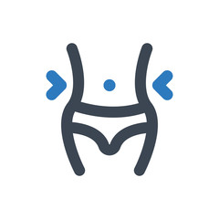 Obraz premium Weight Loss Icon