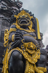 Deity in the temple Tanah Lot
