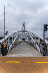 Schwenkbr&uuml;cke in Stolpm&uuml;nde  bei Ostsee