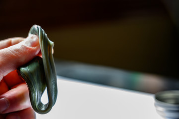 modeling putty used for fidgeting and stress relief