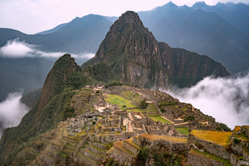 Ancient site of Machu Picchu, Peru