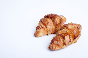 croissant isolated on white background