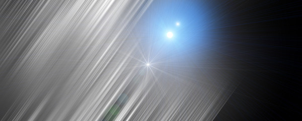 Fototapeta premium Futuristic stripe panorama background design with lights