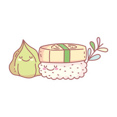 sushi and wasabi menu restaurant food cute