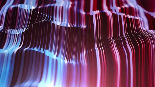 Artistic colourful wavy background with shiny light flickering.