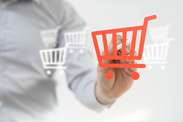 Shopping cart as part of the network in hand . The concept of Innovation in e-Commerce.