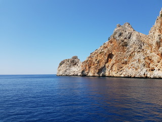 Turkey Rocks of the Mediterranean sea