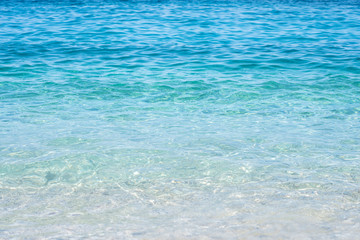Clear azure coloured sea water, Sardinia, Italy